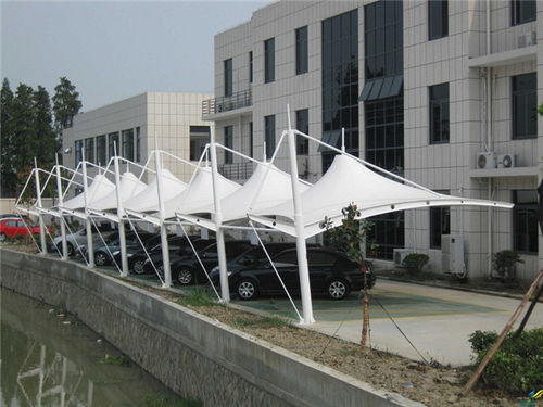 戈阳膜结构停车棚工程施工方案市场前景如何 新凯钢膜结构