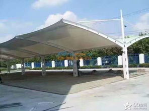 自行车棚制造公司 深圳自行车棚厂家 深圳市友人无忧膜结构工程