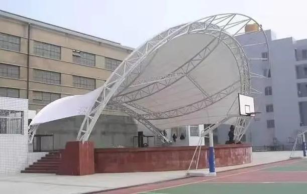 江西膜结构停车棚电动车棚雨棚景观遮阳棚专业厂家产品图例